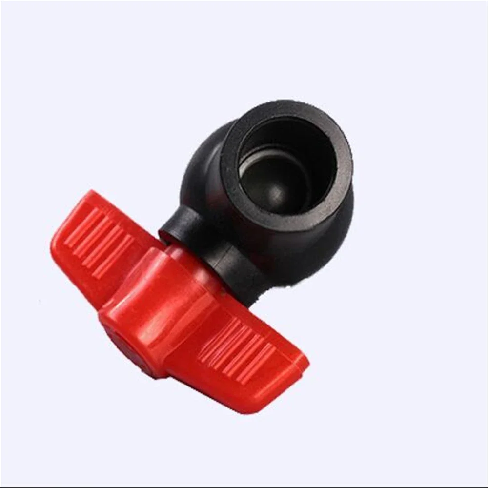 PE Full Plastic Ball Valve Flat Port  4 Points 6 Points 1 inch Tap Water Pipe Valve Switch 20 25 Hot Melt Socket PE Fitting