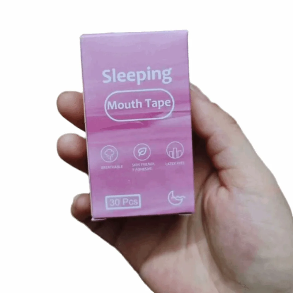 30/60Pcs Grade Mouth Tape Improved Sleeping Dry Mouth Relief Anti-Snoring Mouth Tape Keep Mouth Closed Gentle Strip
