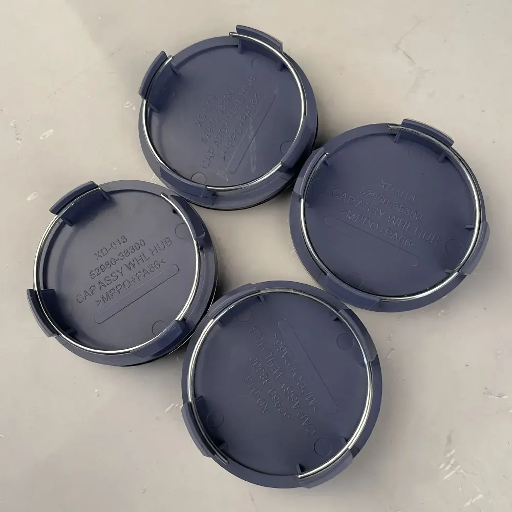 Set/4Pcs Wheel Hub Cover 52960-38300 IX35 OD 60MM ID 58MM for Hyundri Elantra Tucson Sonata Celesta Verna XD-013