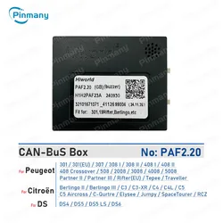 Car OEM Radio CANBus Box PAF2.20 for Peugeot 4008 5008 Partner Rifter Tepee Traveller Citroen Berlingo C-Qurtre RCZ DS4 DS5 DS6