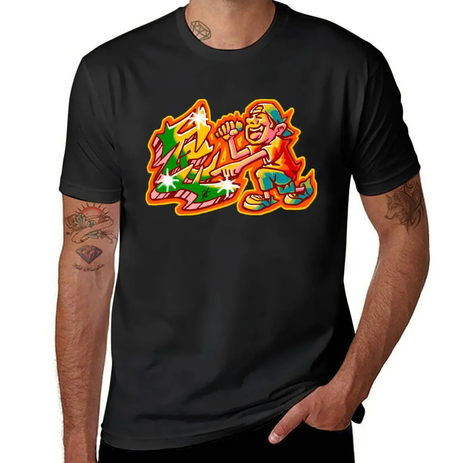 

Jet Set Pedia - Jet Set Radio T-Shirt shirts graphic tees animal prinfor boys kawaii clothes Men's cotton t-shirt