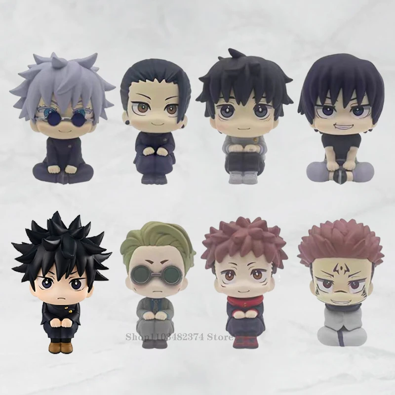 

10cm Itadori Yuji Jujutsu Kaisen Nendoroid Sukuna Geto Suguru Fushiguro Megumi Figure Gojo Lookup Nanami Toys PVC Toji Doll Gift