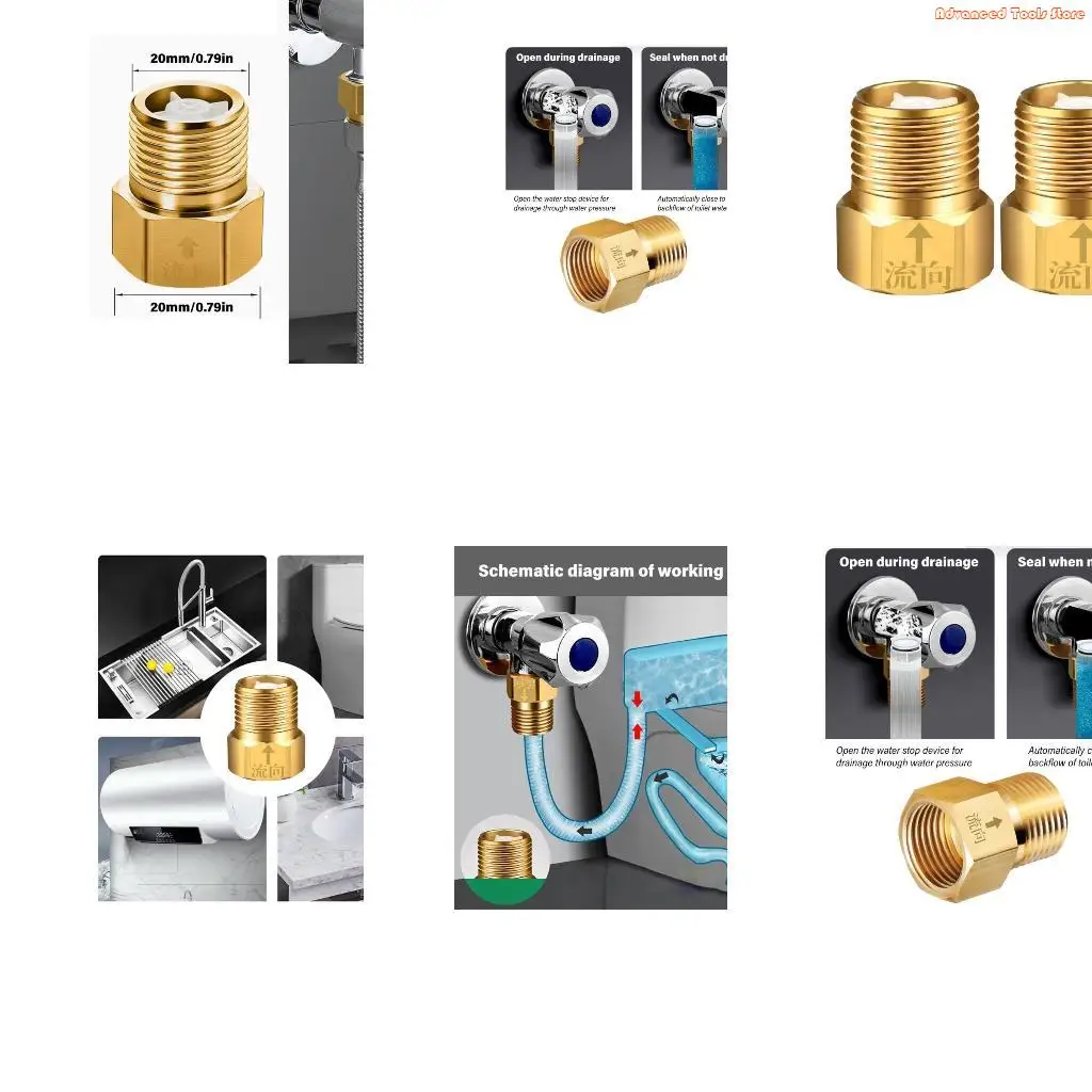 

Латунные невозвратные обратные клапаны Латунные односторонние обратные клапаны для тяжелых условий эксплуатации Простая для воды