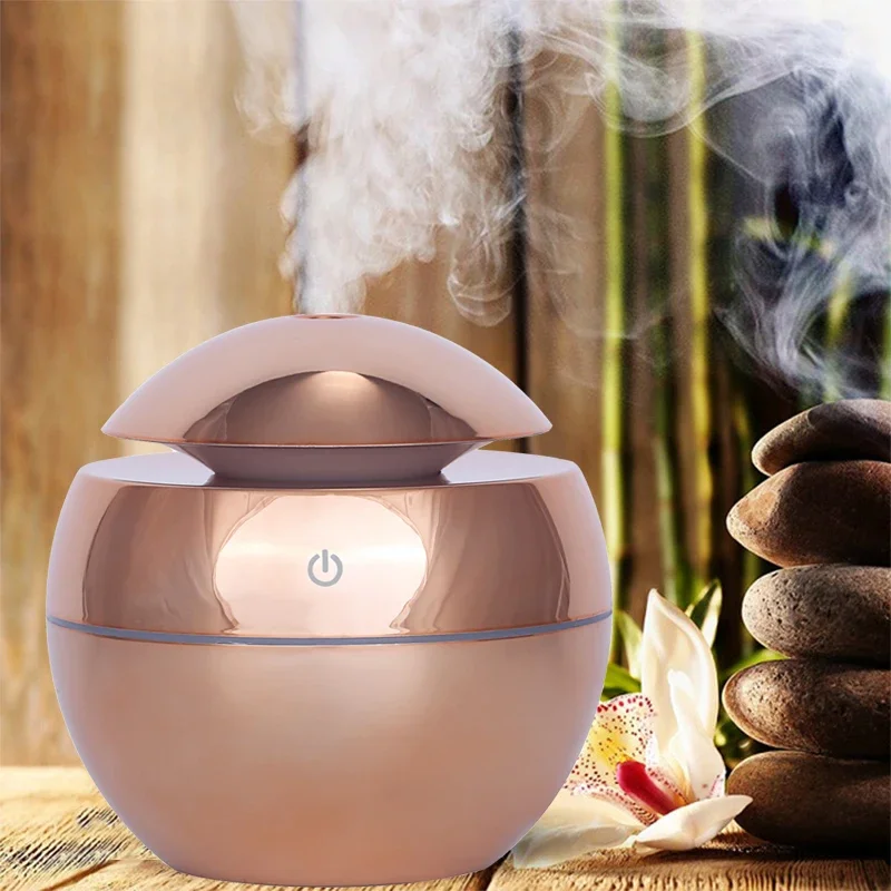 New 130ML usb humidifier mini air aroma diffuser ultrasonic air cool mist aromatherapy essential oil diffuser humidifier home