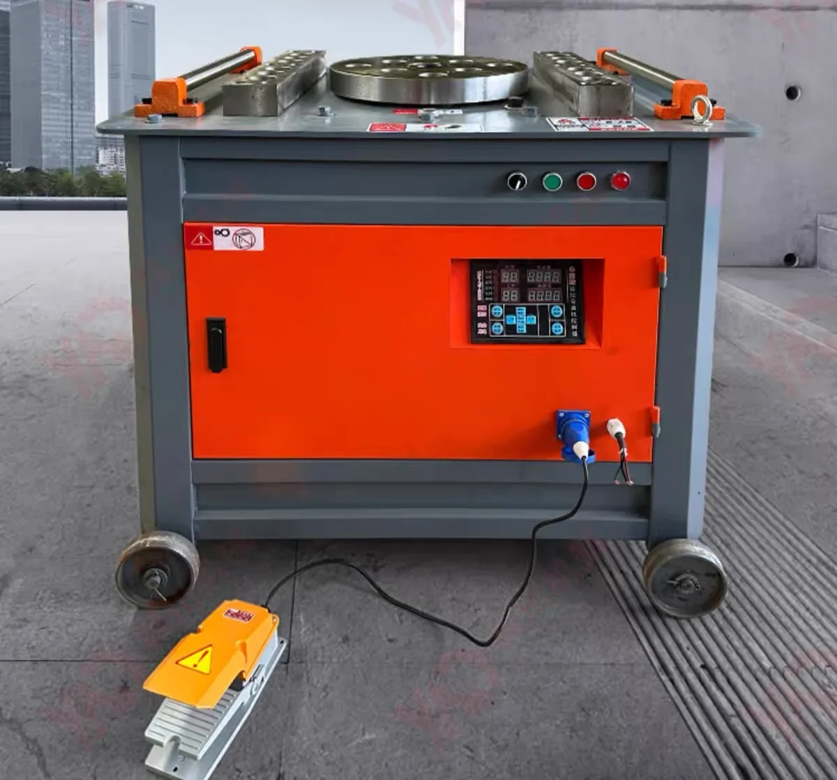 

Electric Power CNC Rebar Wire Benders Solid Bar Steel Bar Bending Machine