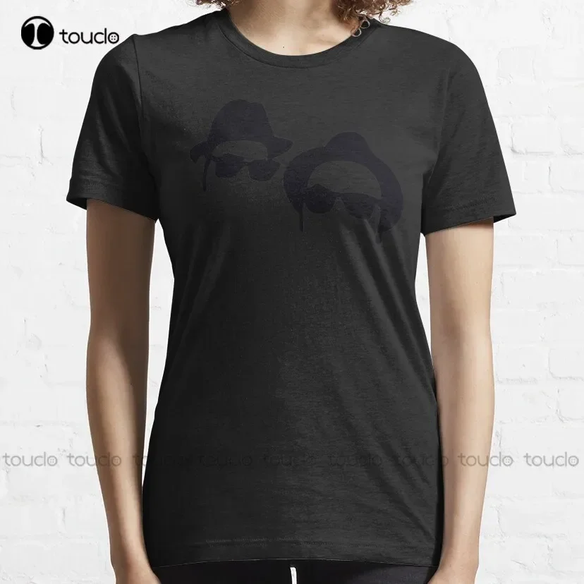 Elwood & Jake Blues Brothers Jake And Elwood Classic T-Shirt Girls Uniform Shirts Custom Aldult Teen Unisex Fashion Funny New