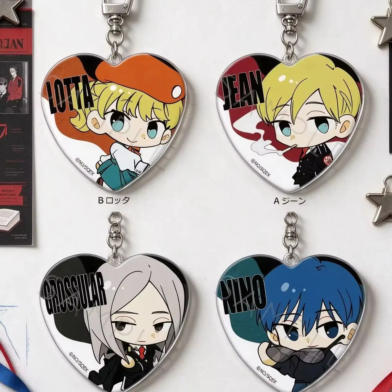 New2026 Bag Acrylic KeyRing Anime Lovers ACCA: 13-Territory Inspection Dept. Lovely Products For Fans Exquisite Product Keychain