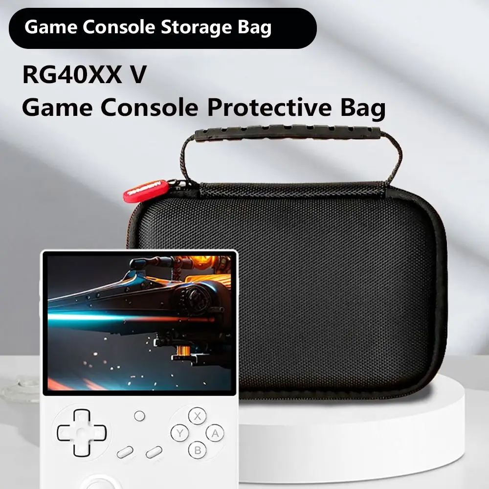 Anti-fall Game Console Storage Bag Waterproof Hard Shell RG40XX V Protective Bag Durable Multifunctional Handbag