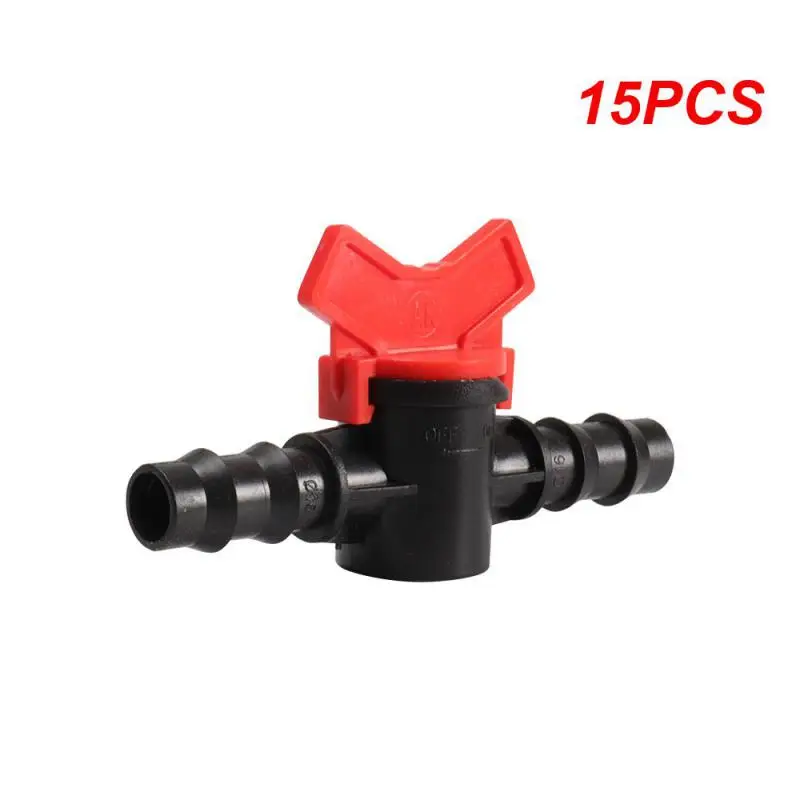 

15PCS Quick Connector Smooth High Pressure Resistance Plastic 16mm Watering Tool Ball Valve Fast Connection No Tripping 16pe