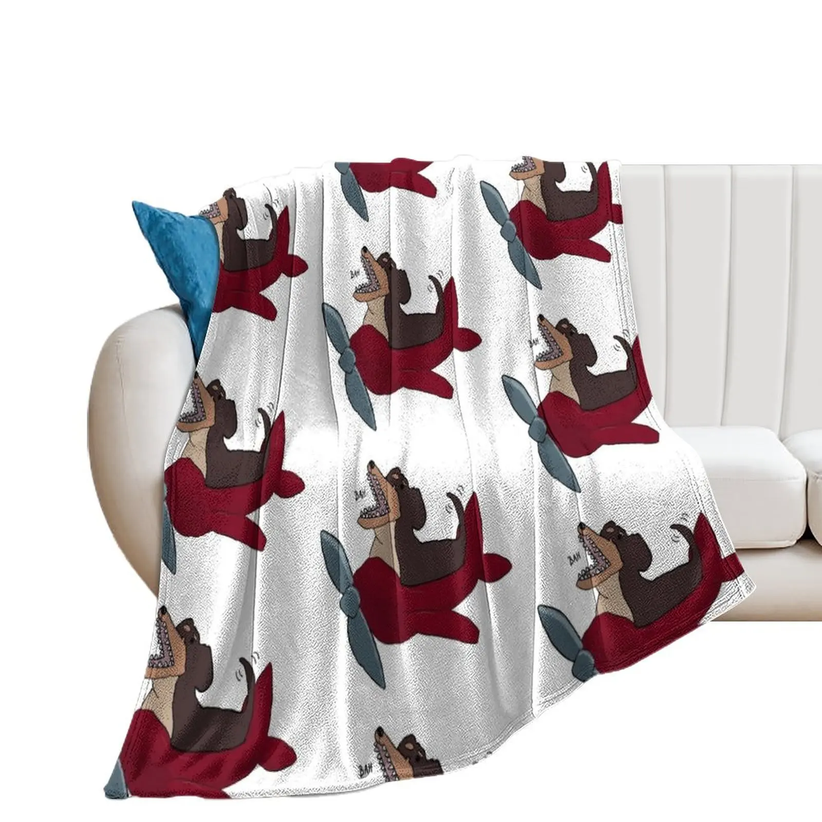 

dog of wisdom Throw Blanket Sofa Throw Travel heavy to sleep Blankets