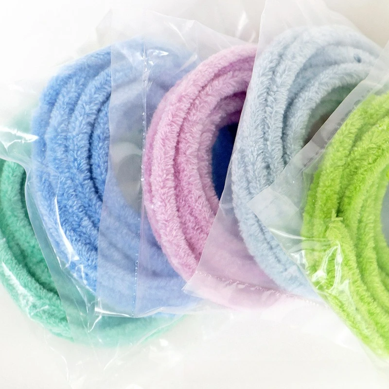 1M 6mm Super Dense Wool Pipe Cleaner Plush Stick Twisting Bar Chenille Stems Wired Sticks DIY Handmade Doll Flower Craft Supplie view 2