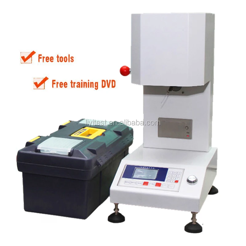 LIYI Multifunctional MFR MFI MVR Melt Indexer Plastic Flow Index Tester Digital Rheometer Mfr Indexer Melt Test Machine