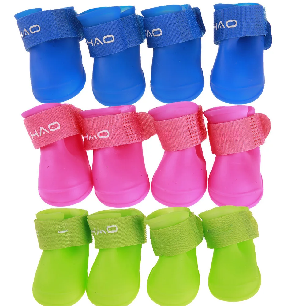 Wholesale pet rain boots shoes pet shoes dog soft bottom dog shoes waterproof shoes Amazon explosions pet supplies Dog shoes