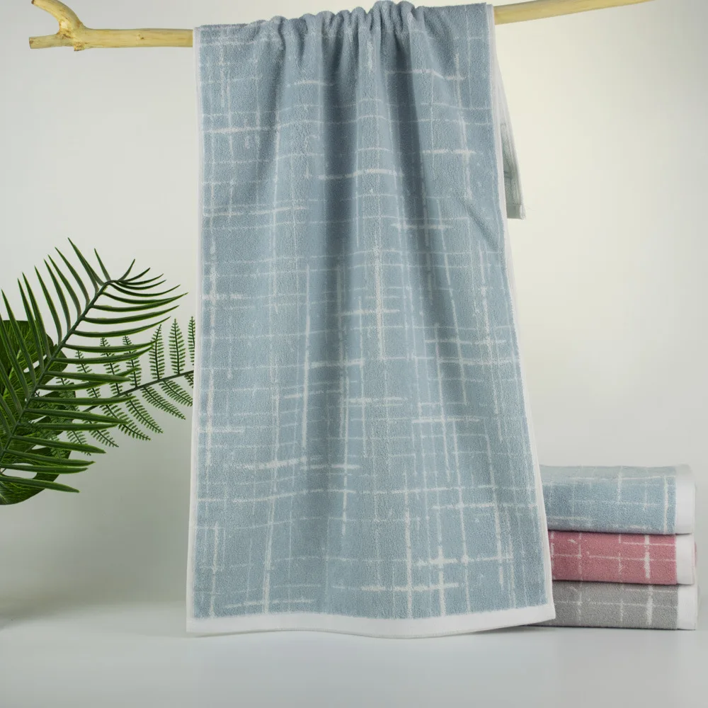 40×90 Cm Extended Bath Towel, Ultra-Soft and Highly Absorbent, Made of Xinjiang Cotton, for Adults, Fitness, and Sports
