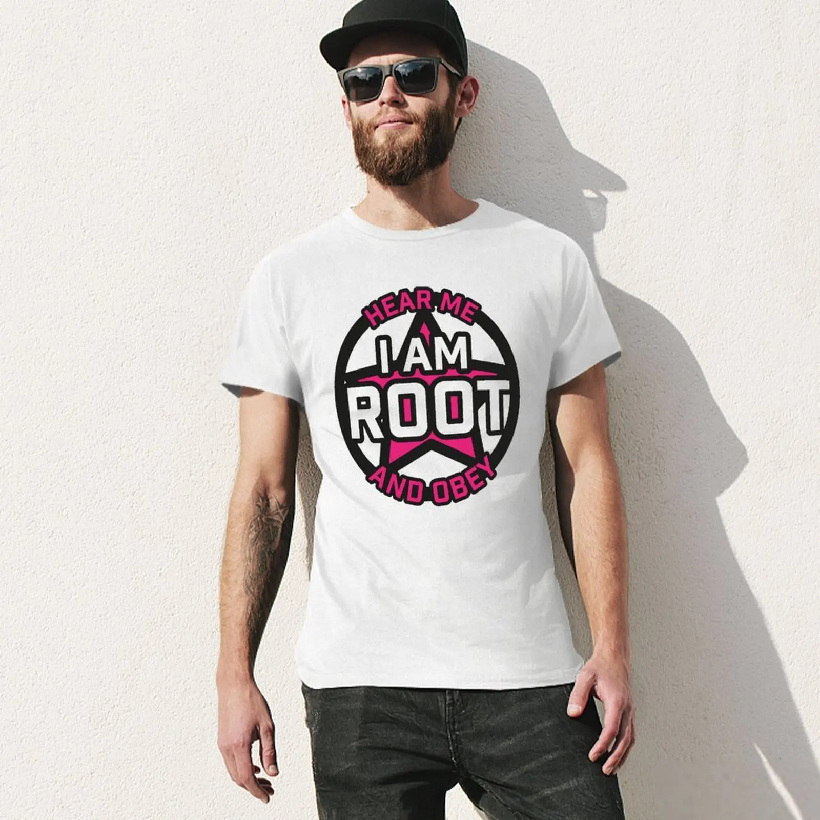 I Am Root for Sale Crewneck T-shirt Sport Top Tee Top Quality Graphic Travel Eur Size image 6