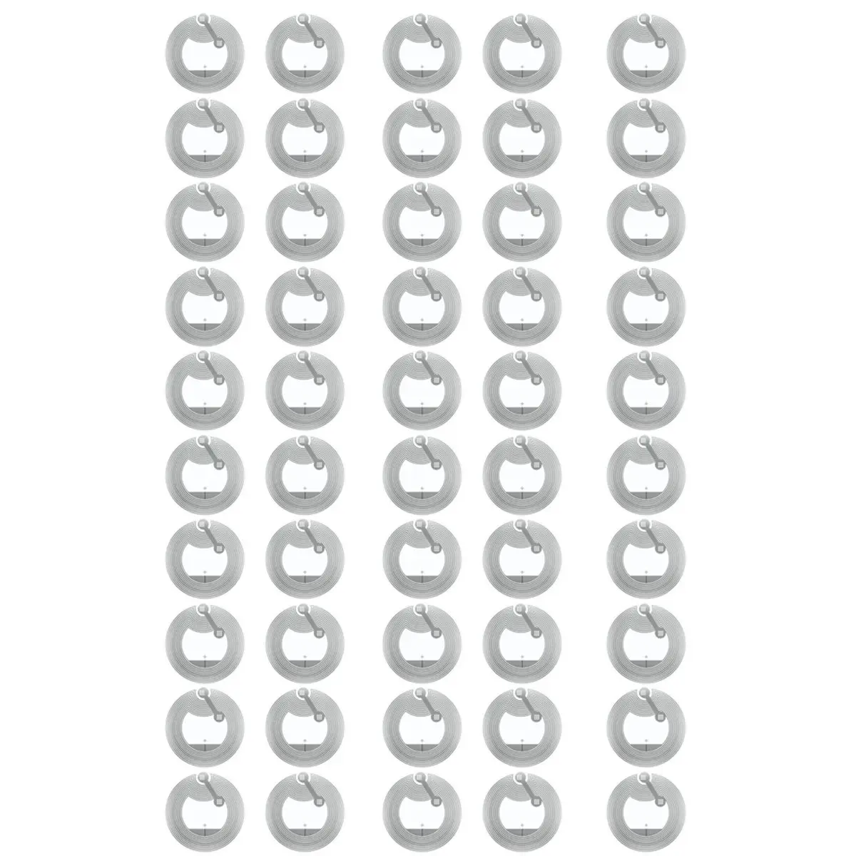 AT42 50Pcs NFC Ntag213 Nfc Label Sticker 13.56MHz ISO14443A 213 Sticker 213 NFC Tags RFID Tag Universal Lable