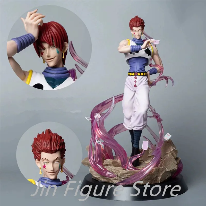 GK Hunter x Huner Hisoka Excellent Action Figure Model Statue Collectibles Toy Birthday Gift For Friends