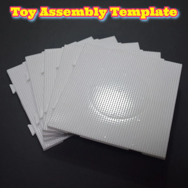

2.6mm Heat Resistant Square Pegboard 52 Pegs Perler Beads Fuse Beads Template DIY Craft Stencil Hama Beads Ironing Supplies