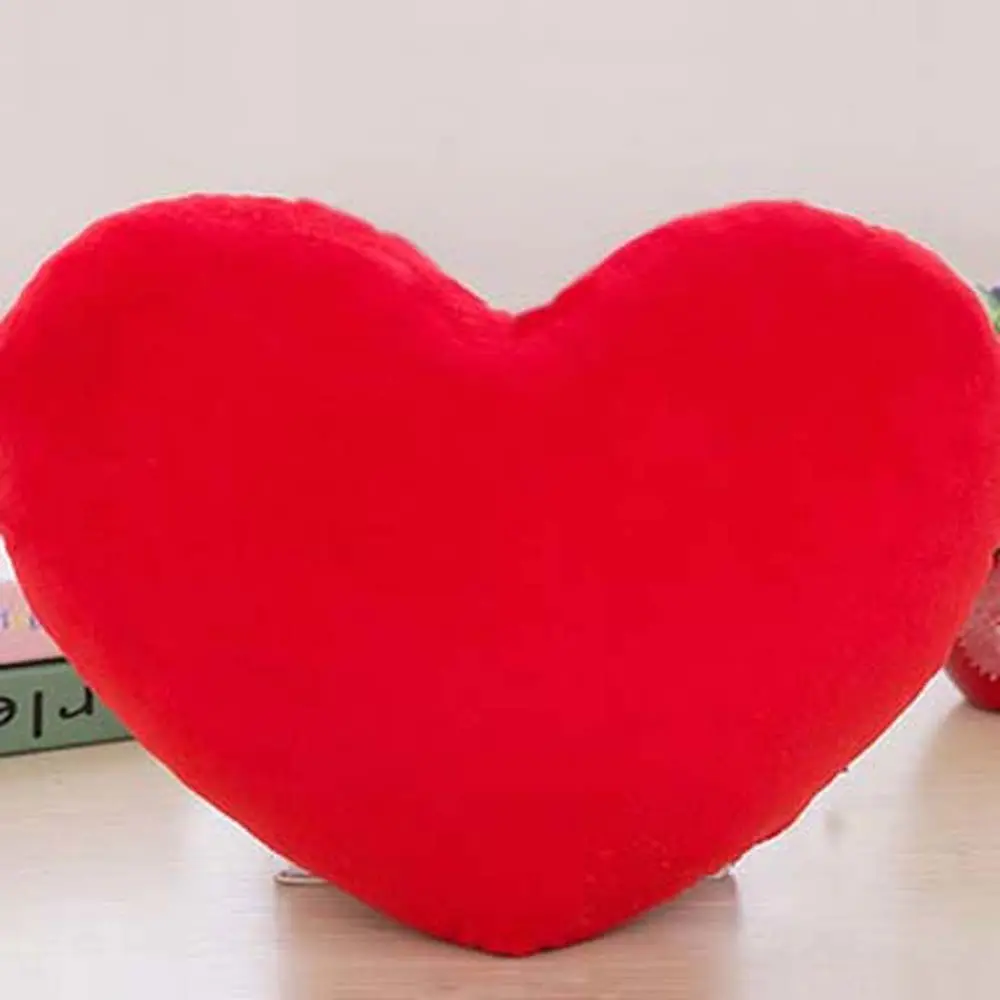 

Festival Lover Home Decoration Love Heart Shape Kids Cotton Plush Pillow Plush Doll Heart Stuffed Toys Heart Plush Toys