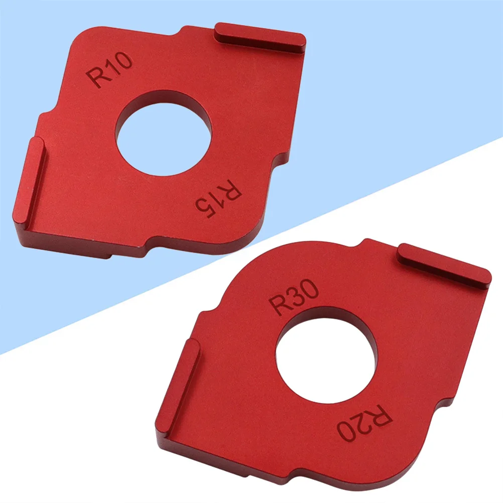 

1 Set Woodworking Locator R Angle Template Rounding Module /R20/ Resistant Milling Trimming Tool For Furniture