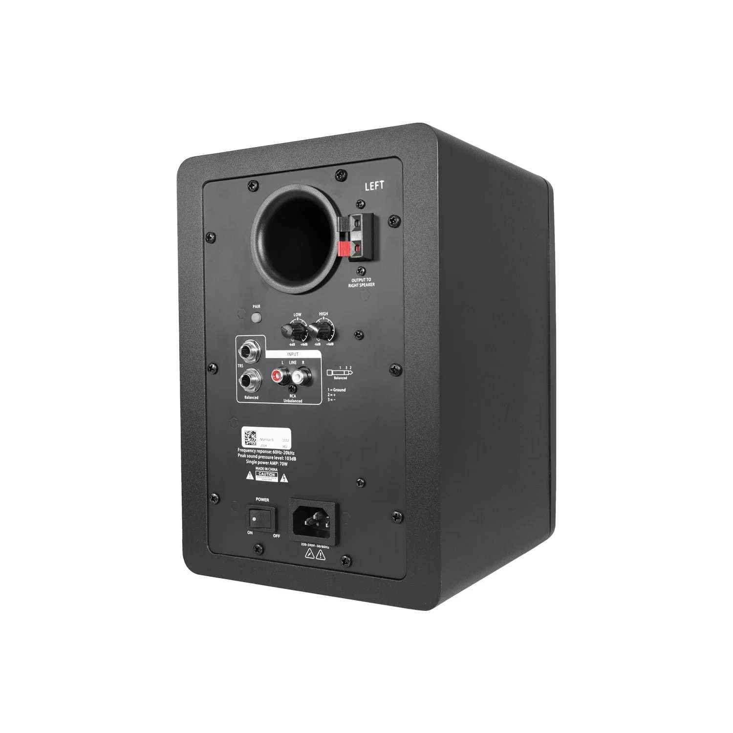 

Best Sale 4 Inch Professional PA Speaker Bluetooth 2*25W Speaker One Active One Passive Pair Speaker For Stage Control