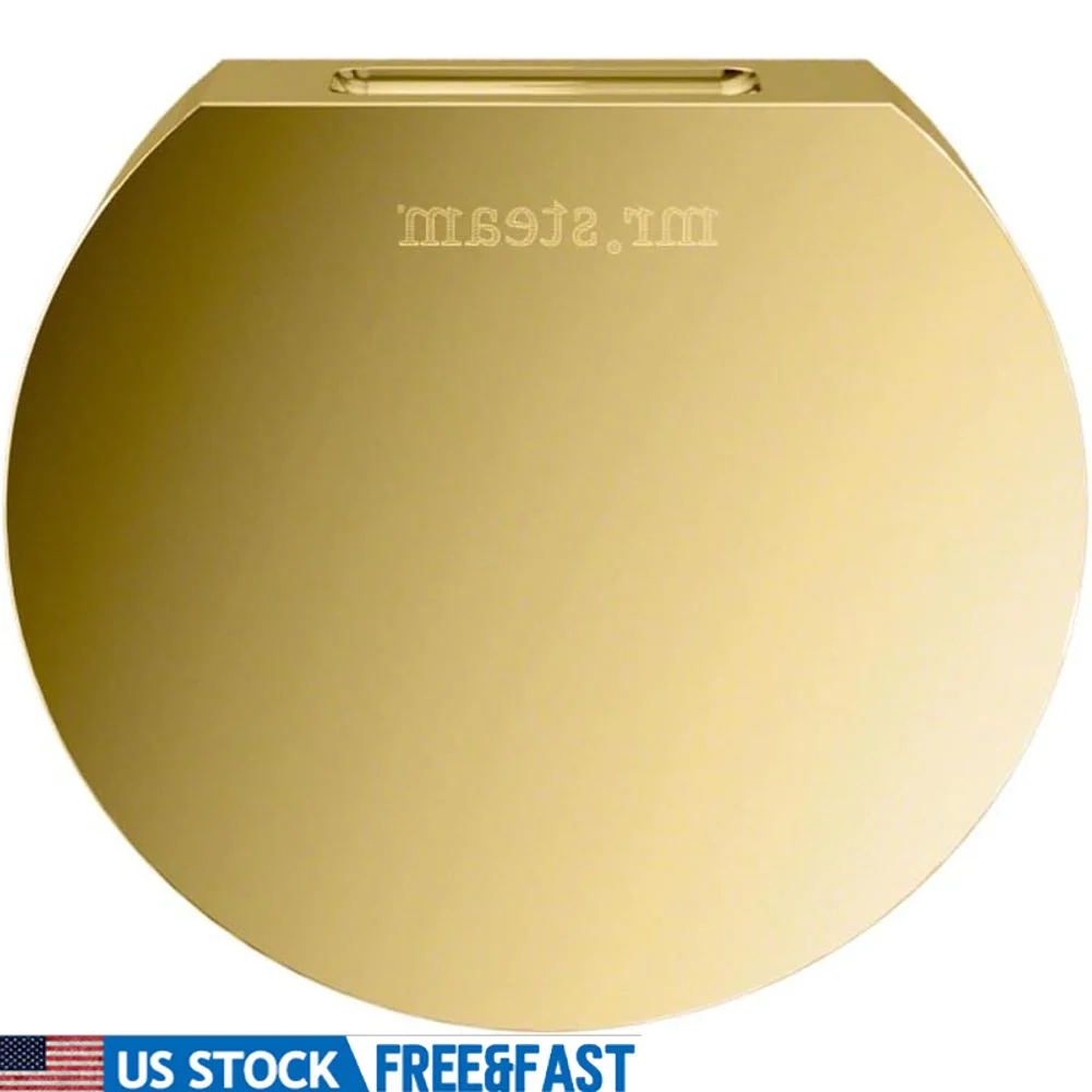 

Polished Brass Steamhead iTempo iTempo Plus Aromatherapy Steam Shower Home Spa System