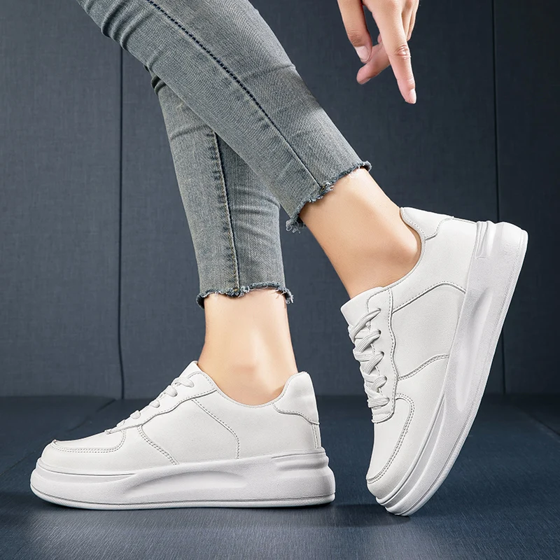 New Women's Eva Ultra-Light Sole White Shoes Sneakers Casual Trendy Shoes