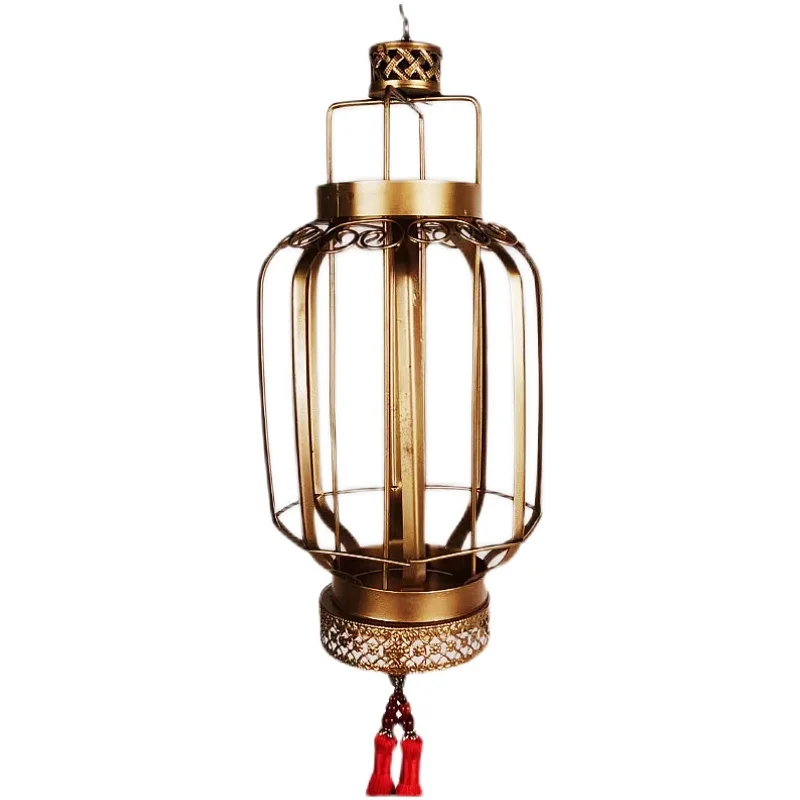 

Retro Golden Bride Portable Lantern Wedding