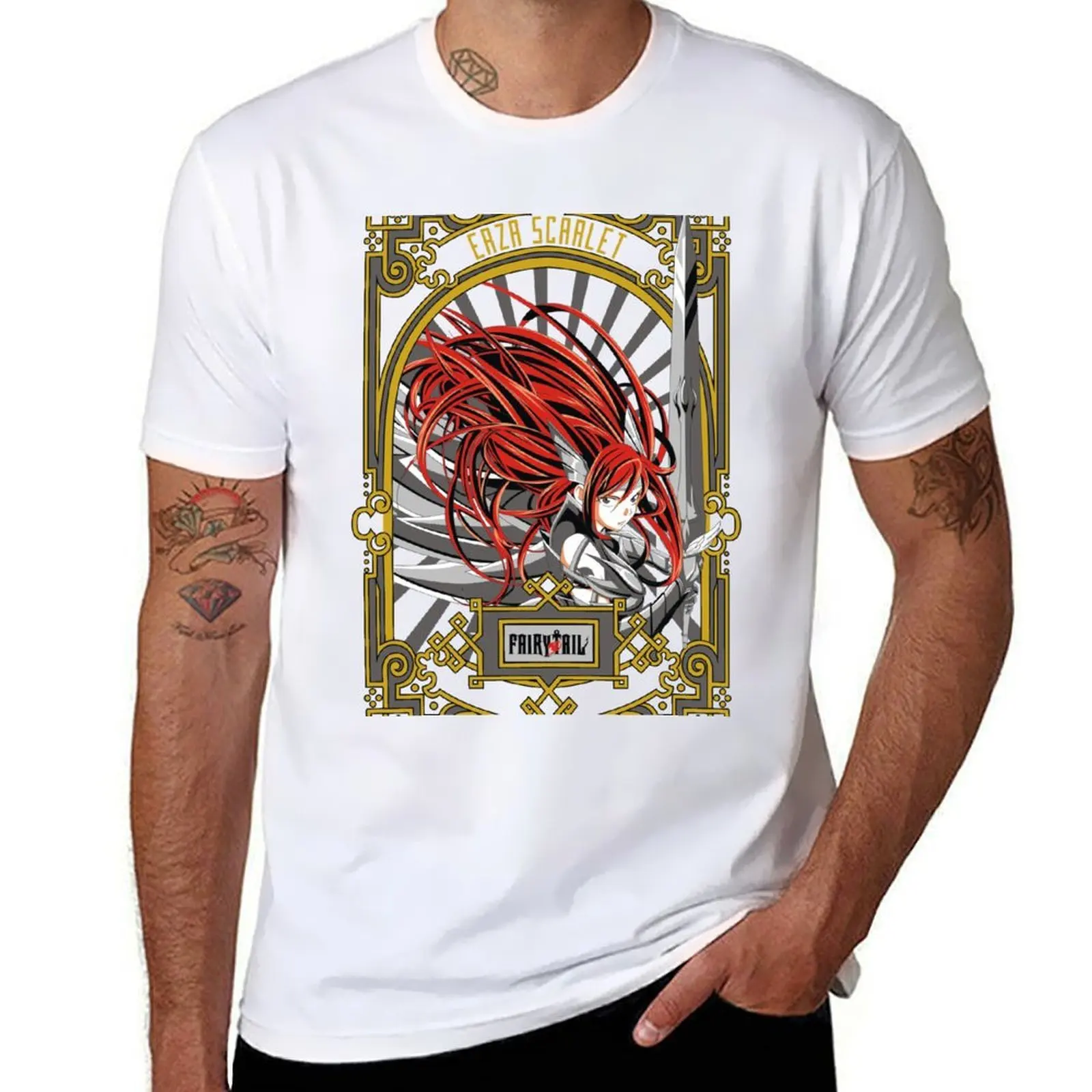 

Erza Scarlet II T-Shirt t shirt man luxury t shirt man casual T-Shirt