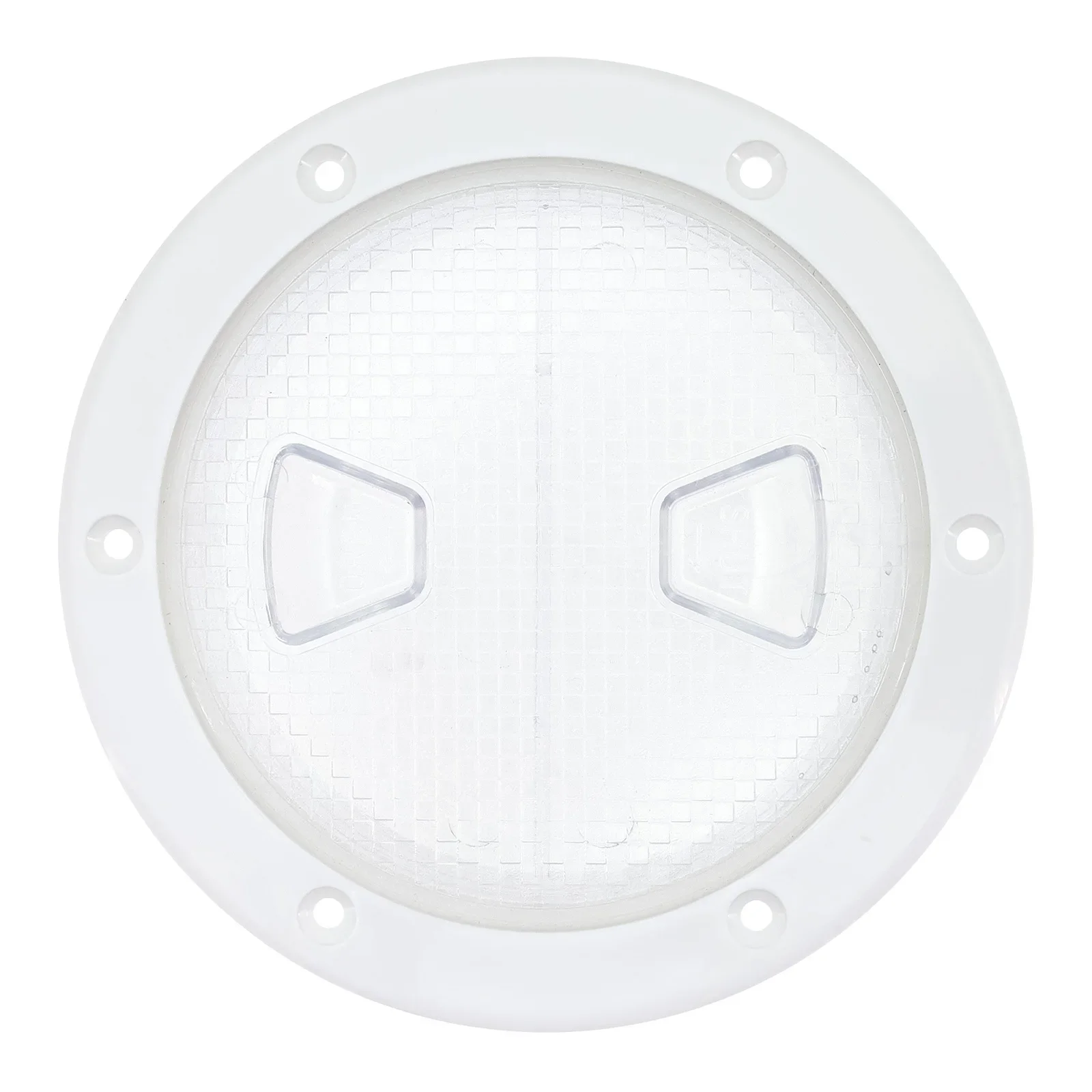 4 6 Inch Round Deck Plate Marine Access Boat Inspection Hatch Cover Plate Cut Out ABS Plastic Clear Boat Deck Hatch custom