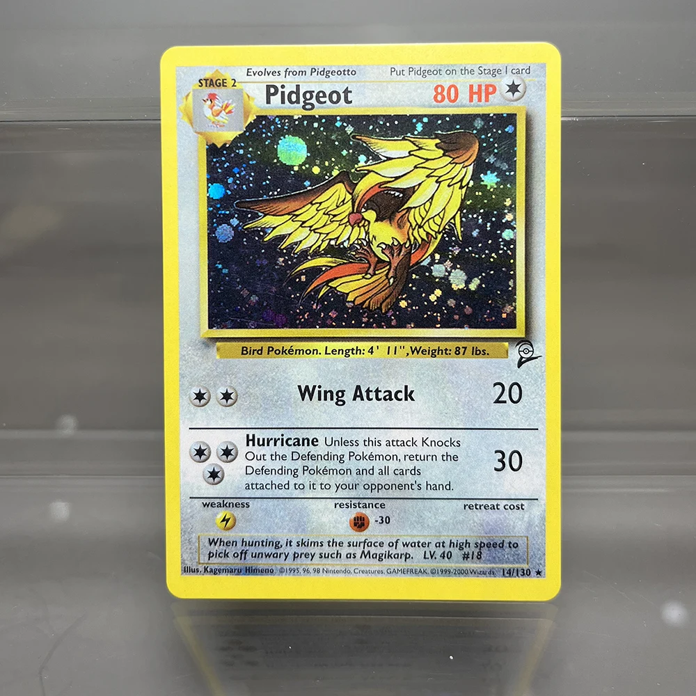 PKM-kaarten 1e editie Charizard Blastoise Dragonite 1996 Basisset Enkele foliekaarten Game Collection-kaarten PTCG Proxy-kaarten