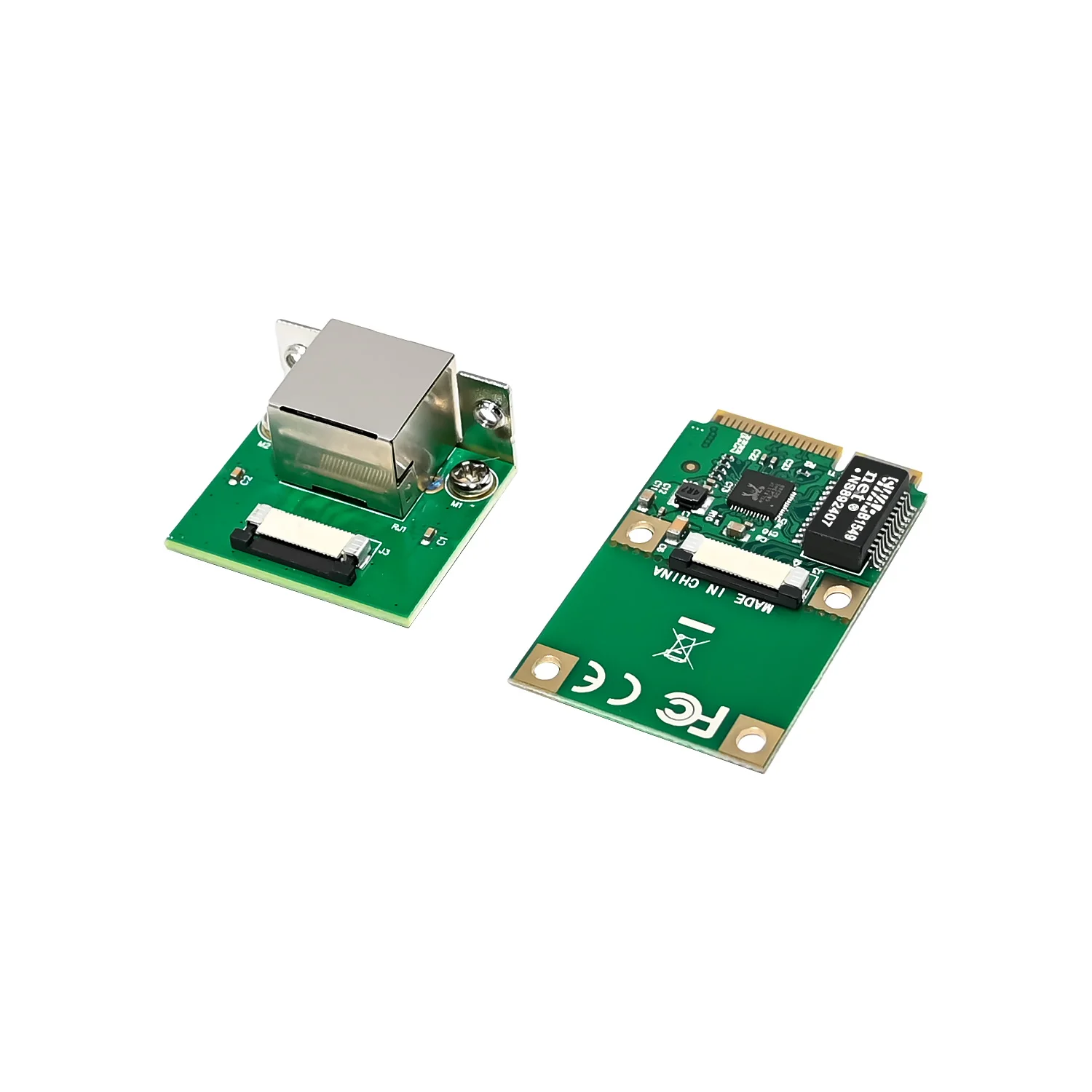 SUNWEIT ST7393 Mini PCIe Internal Copper Network Interface Card REALTEK RTL8111F Chipset 1G Ethernet NIC for Server Use in Stock