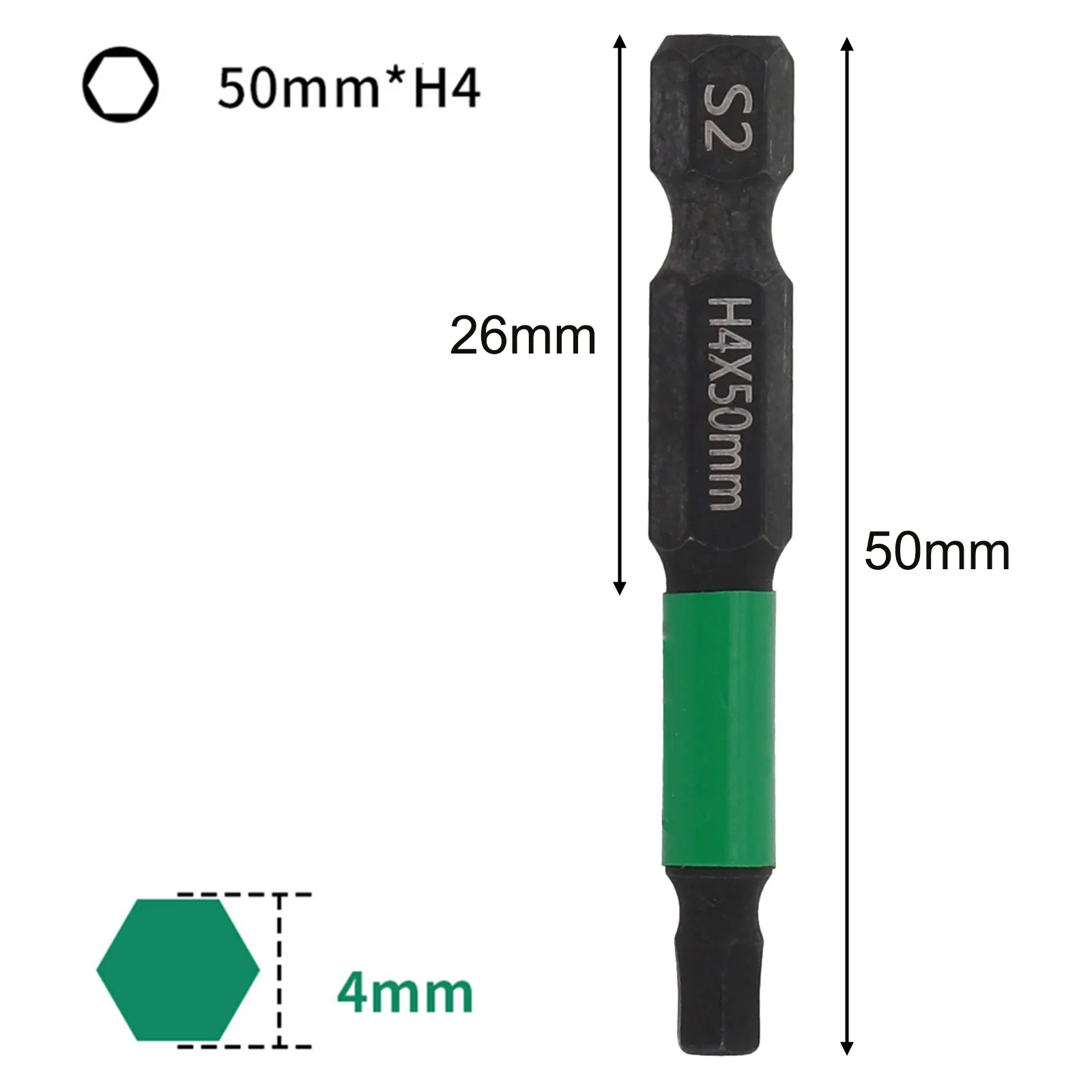 1/4 Sechs kant schrauben dreher Sechs kant schrauben dreher Bit wärme behandelte hochfeste Reparatur konstruktion für Elektro schrauber