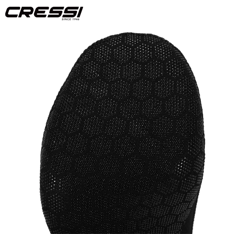 Cressi Neoprene Diving Socks 2.5mm Anti-slip Freediving Apnea Keep Warm Black Unisex Adult Orata