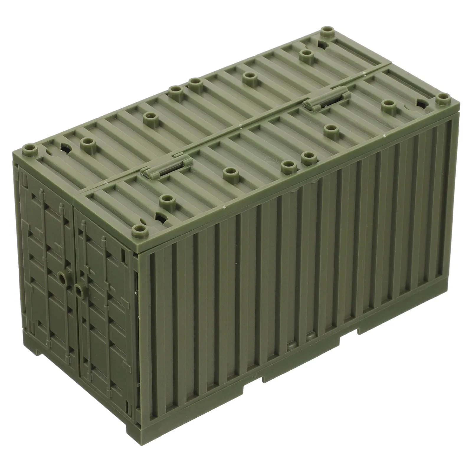 

Kids Military Container Scene Plastic Plaything Set Educational Parent Child Cognitive Building Accessories Building Toy