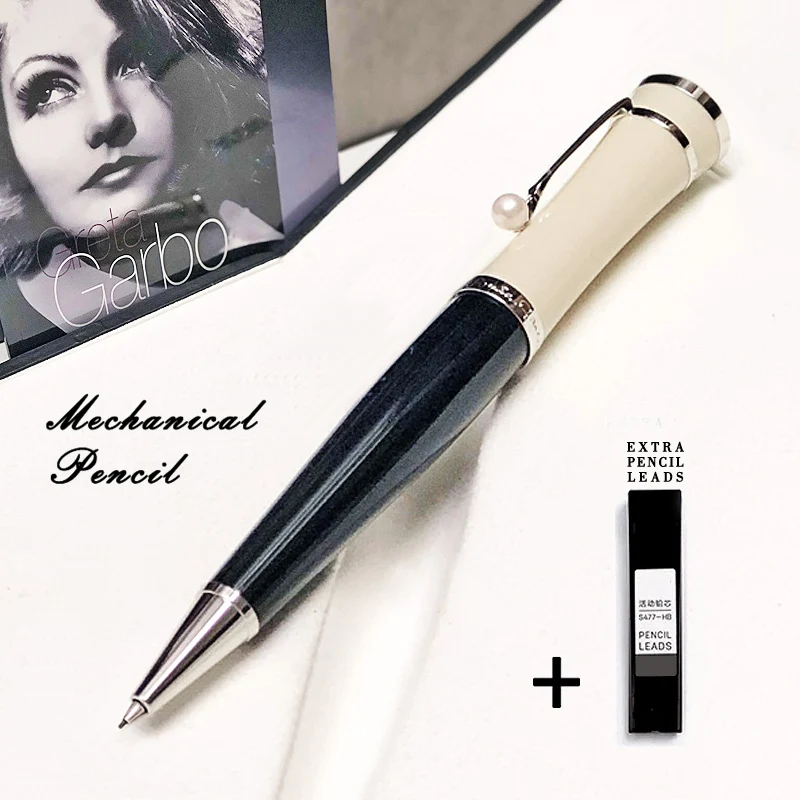 

AGD Muse Luxury Greta Garbo MB Mechanical Pencil Office School Stationery Classic With Pearl On The Clip Great Actress