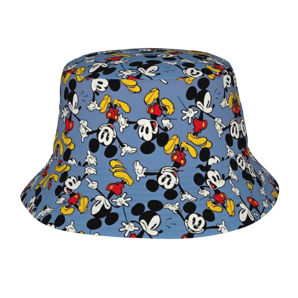 Mickey Mouse Bucket Hats for Girl Summer Vocation Bob Hat for Camping Caps