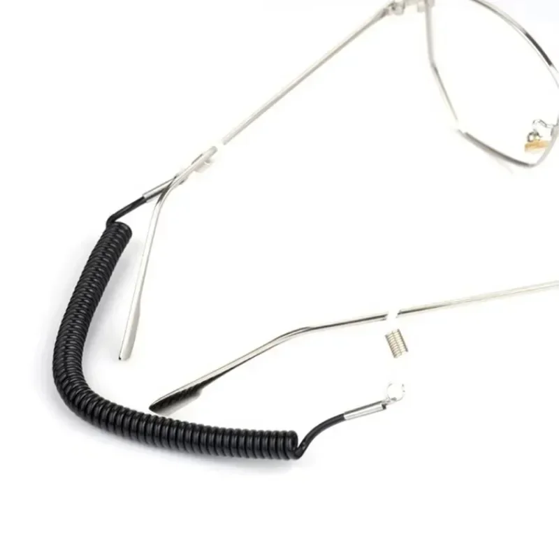 

Sport Glass Strap PU Spring Wire Eyeglass Strap Fashion Design Spring Wire Glass Cord