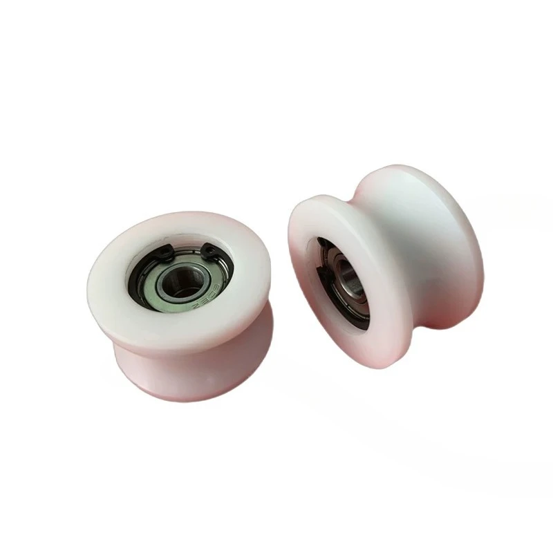 Suitable for AutomaticDoor Hanging Wheel Electric InductionDoor Pulley Glass Sliding Door Nylon Wheel Mute Wheel