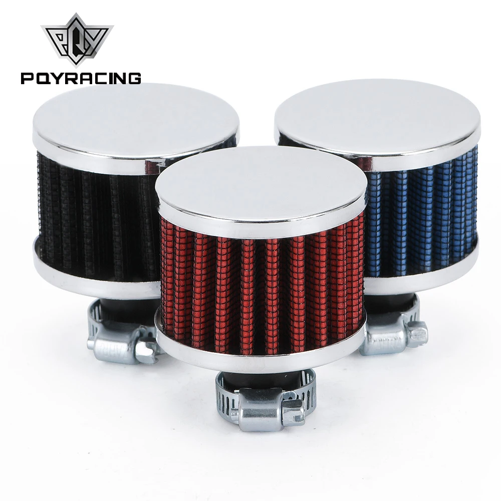 Universal 12mm Car Air Filter for Motorcycle Cold Air Intake High Flow Crankcase Vent Cover Mini Breather Filters