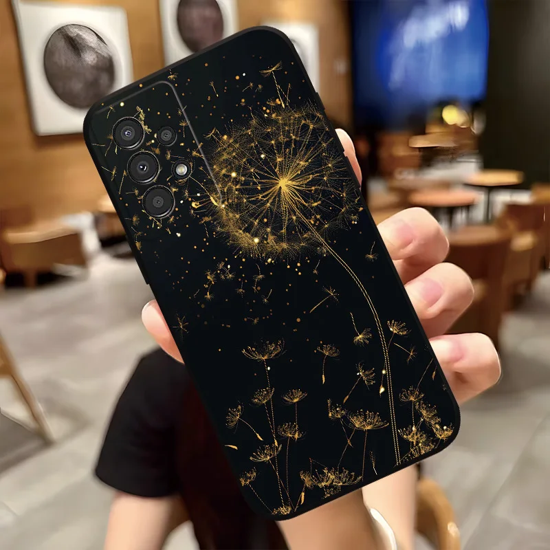Fluorescent Dandelion Protect Phone case soft case phone case for Samsung Galaxy S26/S25/S24/S23/S22/S21Ultra FE Plus Shockproof
