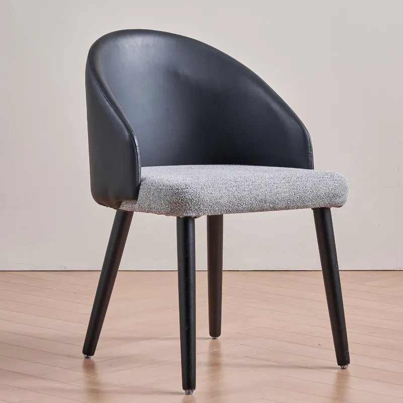 

Italian Minimalist and Light Luxury Nordic Solid Wood Dining Chair, High-end Home Back Designer