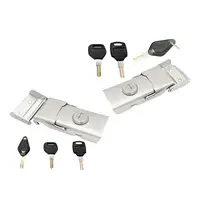 Cerradura de maletero de motocicleta, cerradura de caja trasera para maleta, maletín de caja de madera