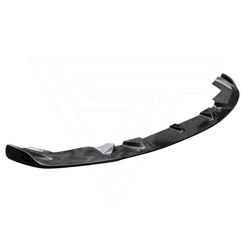 For BMW 2-series f87 M2C 2016-2022, refit the real carbon fiber 3D style front bumper lower lip front lip spoiler separator