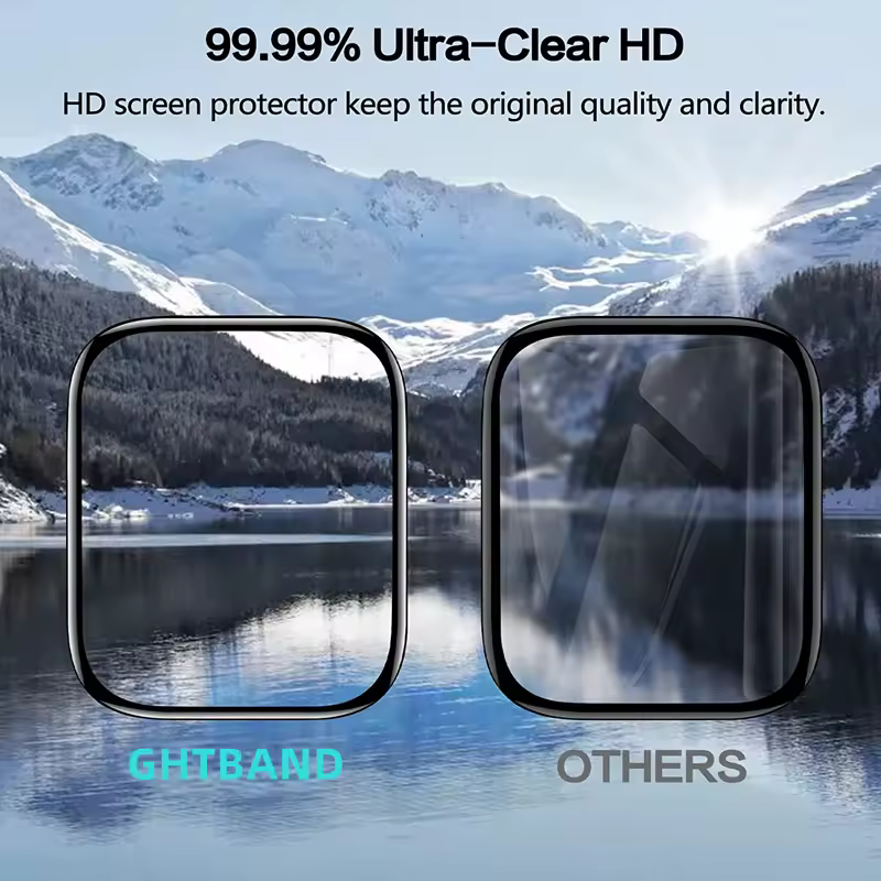 Protector Film For Apple Watch 44mm 45mm 40mm 41mm 49mm 42 38mm Curved Screen Protectors iwatch series 8 7 SE 9 Ultra 10 42/46MM - Image 6