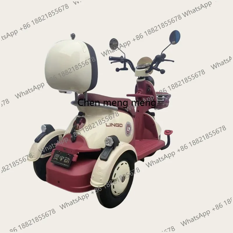 Chinese factory CE Mini Electric Tricycles Customized 60V New Energy Vehicles3-Wheel Passenger Electric Cars for women and kids