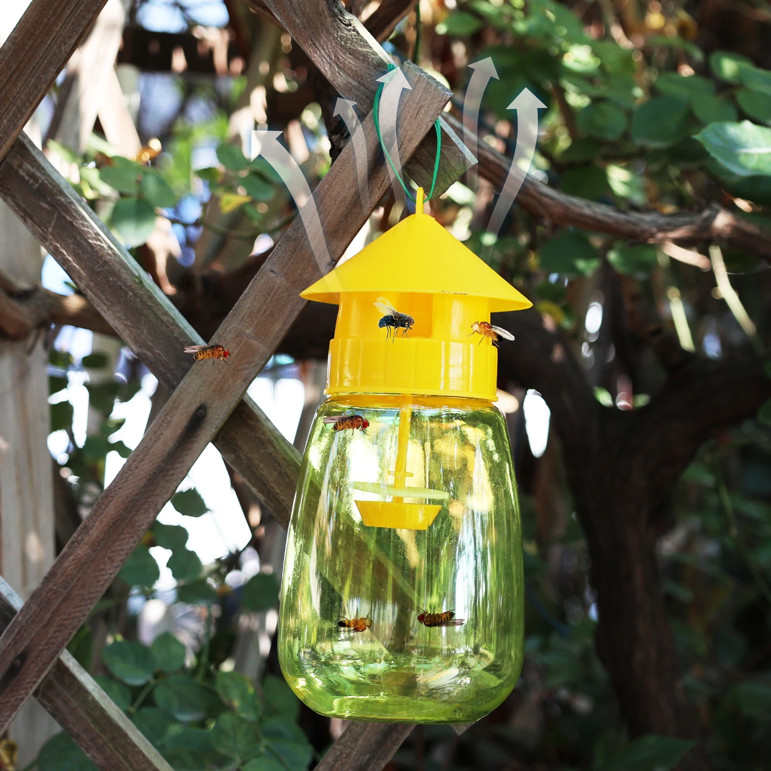 1/5pcs Garden Fruit Fly Trap Killer plastic Drosophila Trap Fly Orchard Anti Fruit Catcher Control Fly Bee Insect Pest Tools