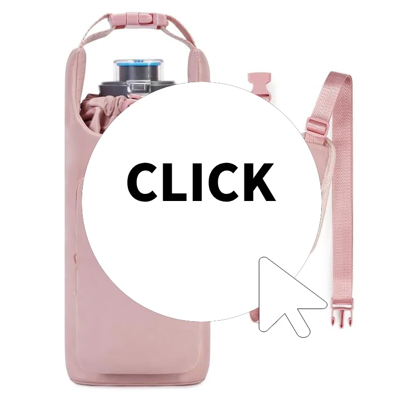 

Water Bottle Carrier Bag With Straps Adjustable Shoulder Bag Bottle Accessories Walking Picnic Water Bottle&Cup Accessories