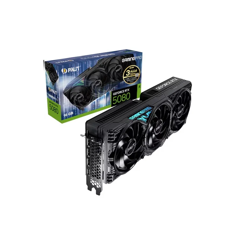 باليت جي فورس Rtx 5080 Gamingpro D7 16 جيجا بايت E-Mtech