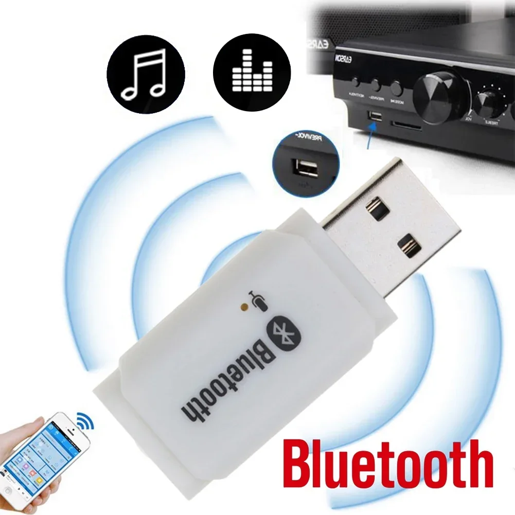 Bluetooth Audio Receiver 5.0 Adapter USB For Computer PC Bluetooth Speaker Music Receiver Bluetooth Adapter Handsfree Car Kit